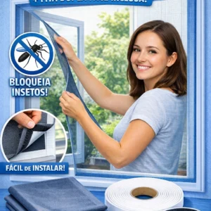 Tela Mosquiteiro de Velcro